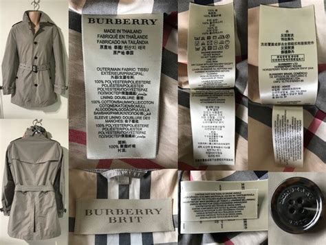 burberry brit label